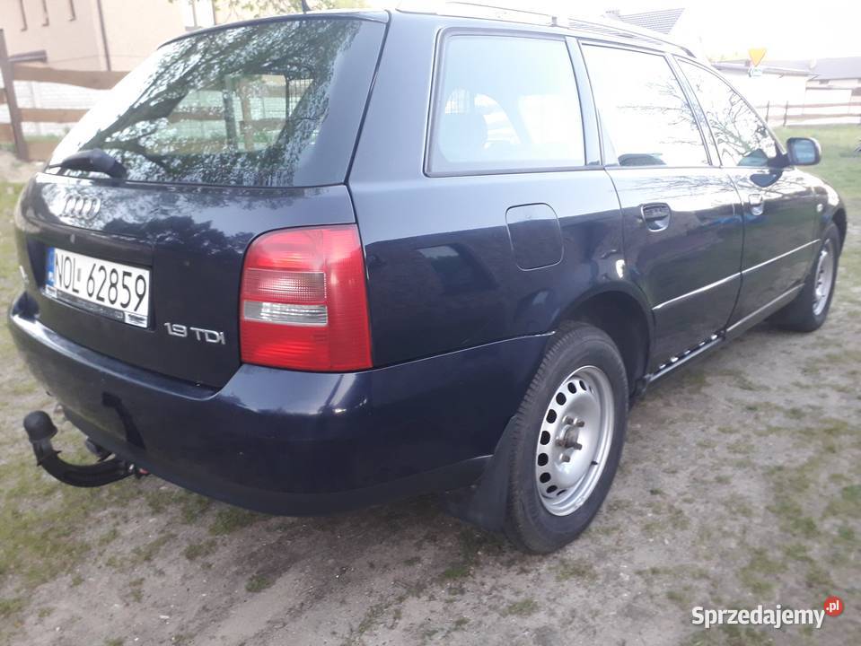 Audi A4 B5 kombi 19 TDi 90 Hak NOWE OPONY Działoszyn