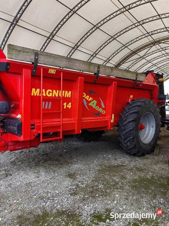 Rozrzutnik Daf Agro Magnum III 14 ton Pozostałe Czechowo sprzedam