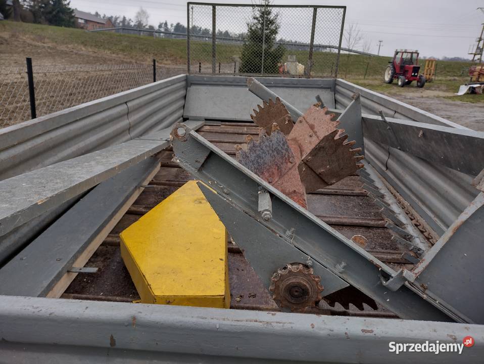 Rozrzutnik obornika dwuosiowy IDEALNY nieuszkodzony Spławy Pierwsze