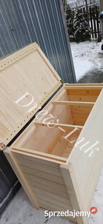 Sortownik drewniany na odpady małopolskie Wadowice