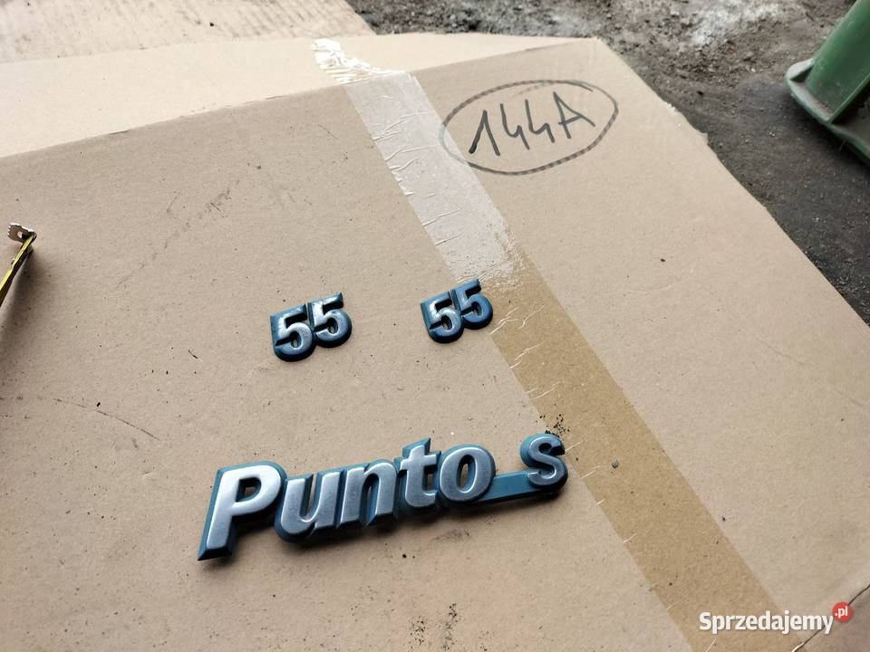 FIAT PUNTO ZNACZEK EMBLEMAT NAPIS osobowe Kamień-Kolonia sprzedam