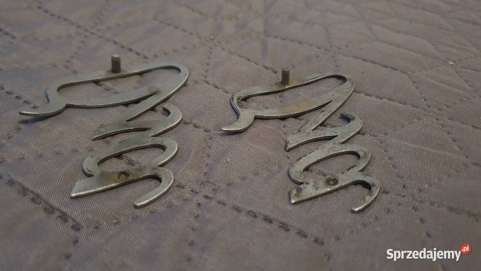 Emblemat znaczek WFM OSA M50 M52 M5 logo srebrny Warszawa sprzedam