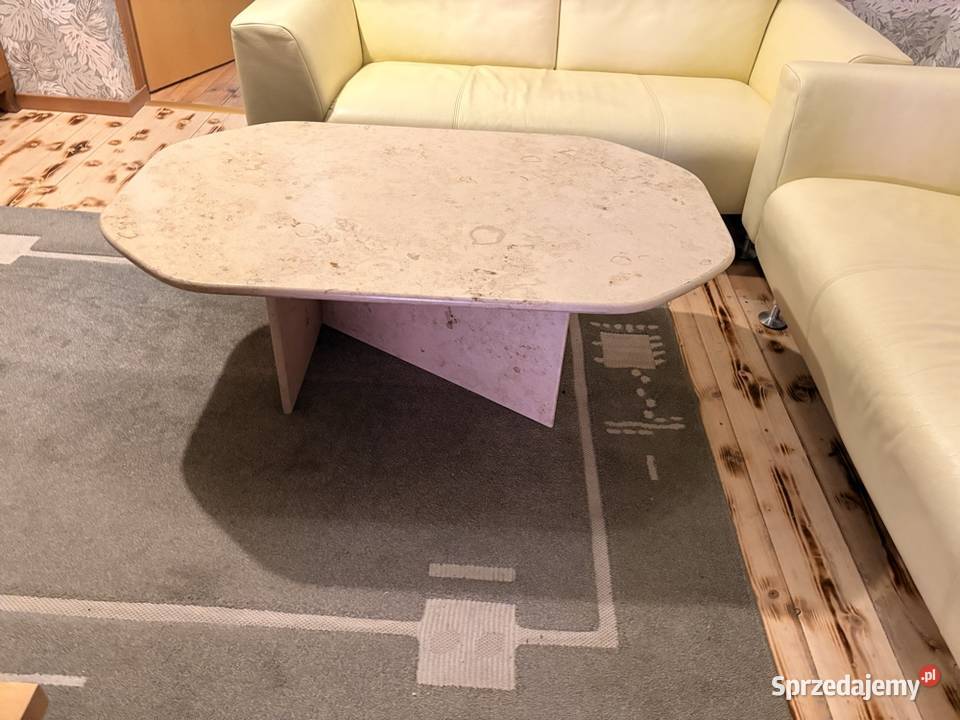 Stolik kawowy z trawertynu Bielsko-Biała