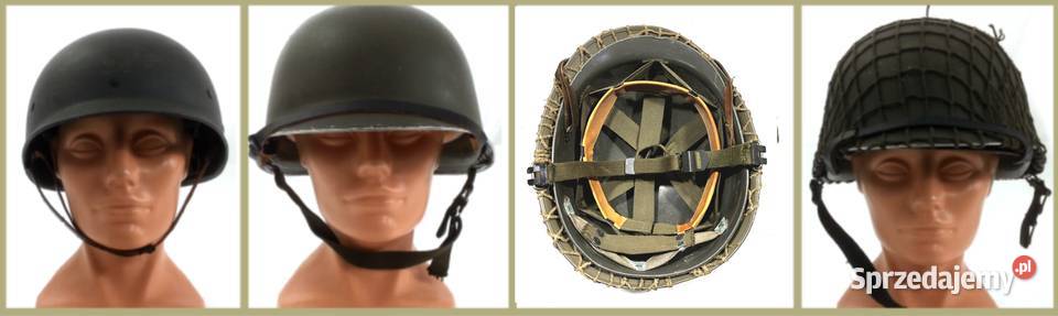 oryg HEŁM M1 US Army II WOJNA stalowy wewnętrzny