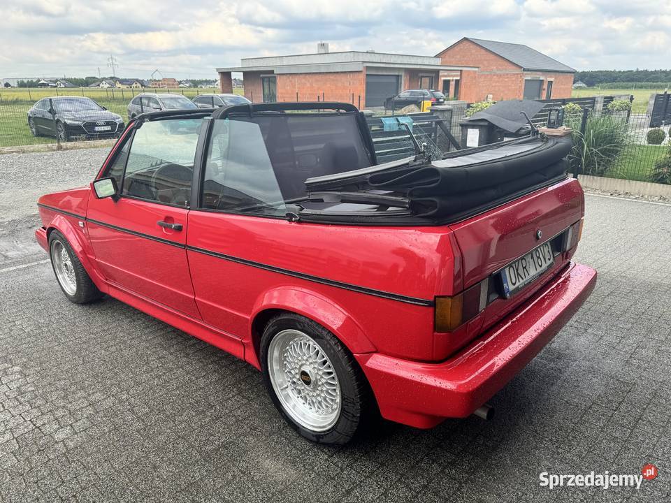 Golf mk1 cabrio 18 1991 Krapkowice