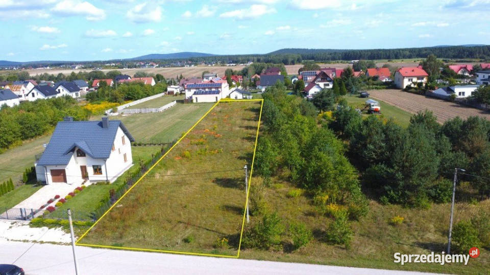 sprzedaży gruntu 2100m2 Bilcza