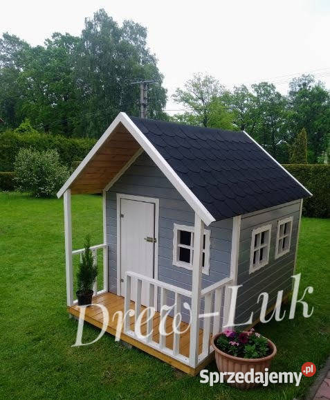 Duży drewniany domek dzieci Bielsko-Biała