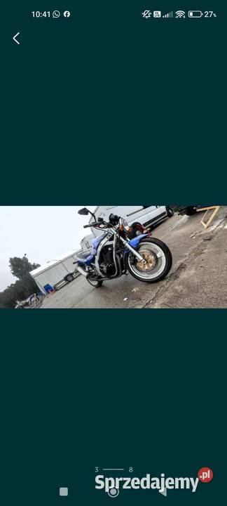 Suzuki GS z klatką pod treningi Luboń sprzedam