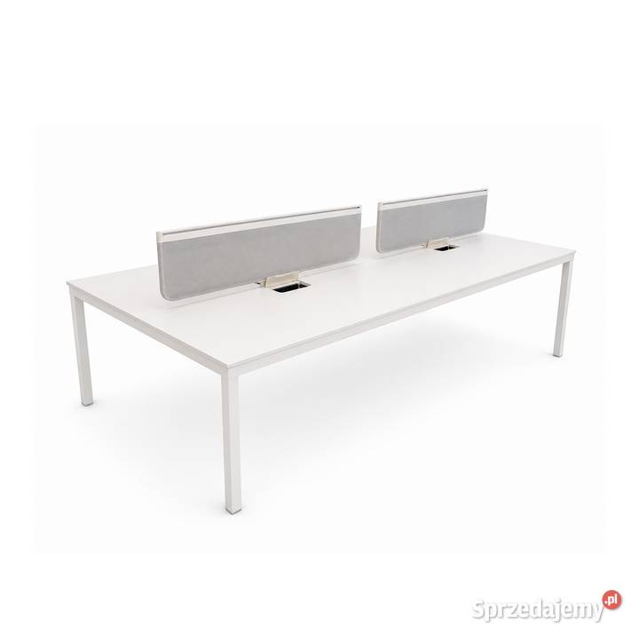 Biurko Vitra Bench Kremowa biel
