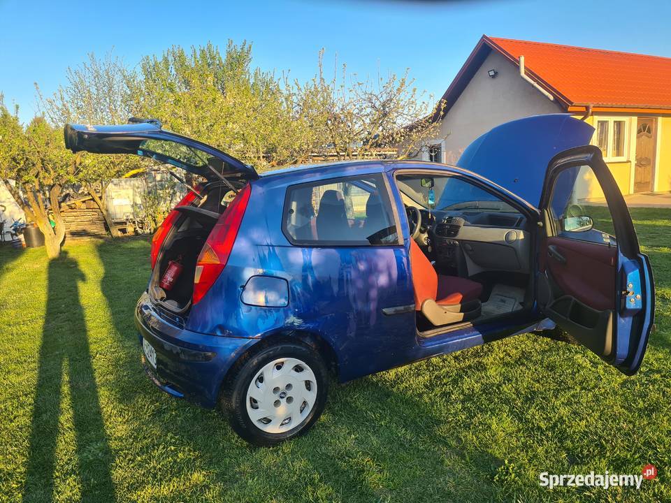 Fiat punto automatwspomaganie automat polski uszkodzony Mzurowa