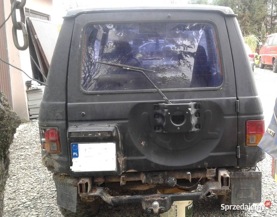 Mitsubishi Pajero AWD QUATTRO 1990 25 TD 4x4 Pajero Skawina