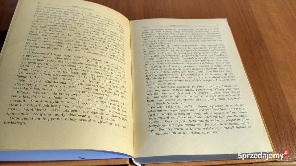 O rozwoju doktryny chrześcijańskiej John Henry religioznawstwo, nauki teologiczne Gdańsk sprzedam