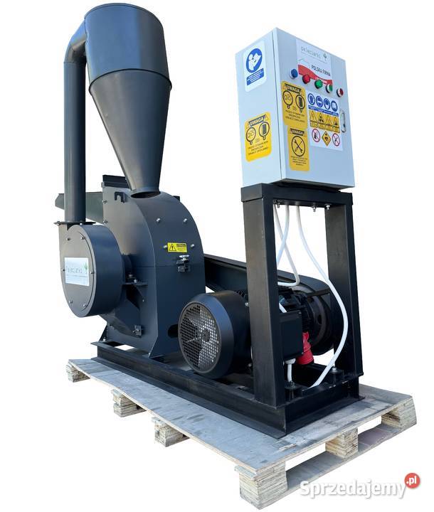 Rozdrabniacz 15 kW Śrutownik Młyn Bijakowy do Zrębice