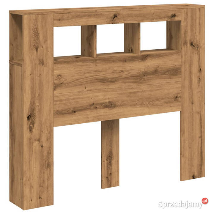 Wezgłowie łóżka z LED dąb artisan 120x185x1035 Warszawa