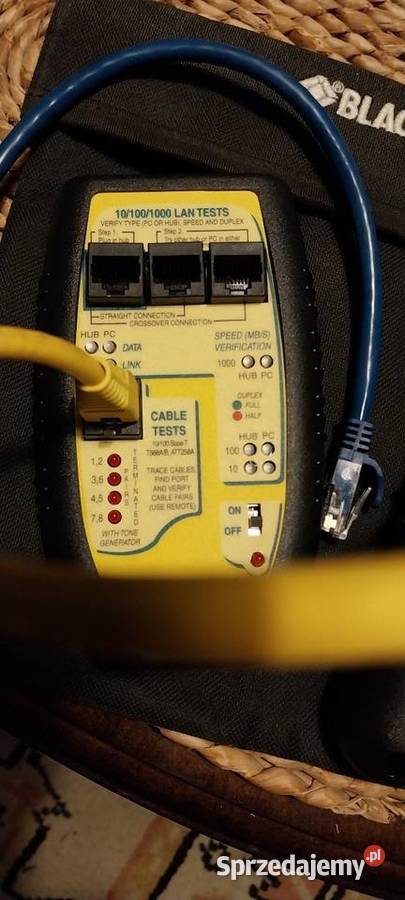 Lan tester instrument do sprawdzania internetu kujawsko-pomorskie Ciechocinek