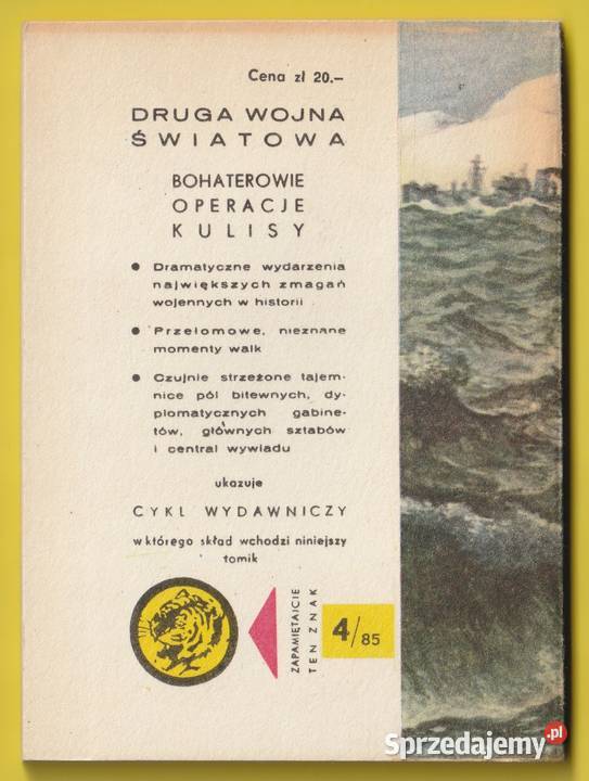 ŻÓŁTY TYGRYS GDZIE RODZĄ SIĘ CYKLONY 1985 Łódź sprzedam