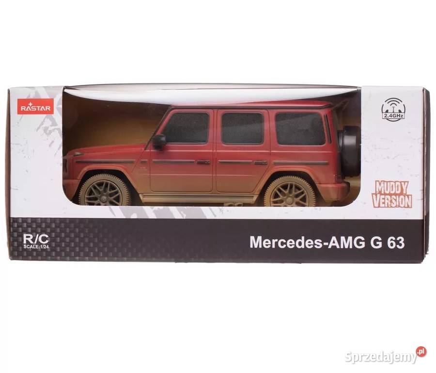 MercedesBenz G63 AMG RC skala 124 Rastar 958004 Poznań