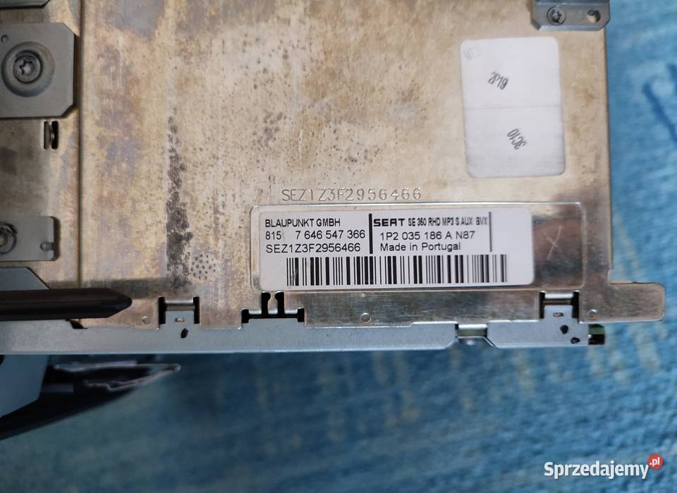 Radio Radioodtwarzacz Seat Leon II Altea osobowe Sprzęt audio fabryczny sprzedam