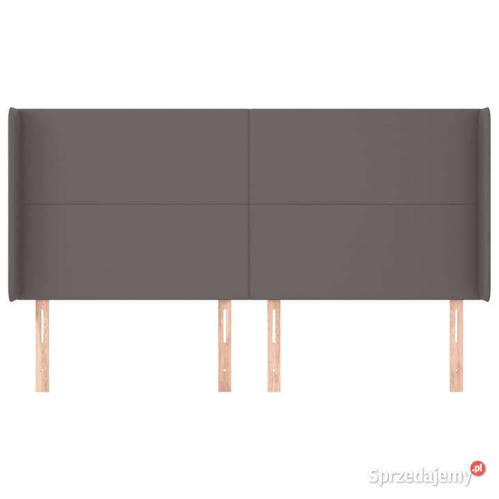 Zagłówek uszak szary 203x16x118128 sztuczna Warszawa sprzedam