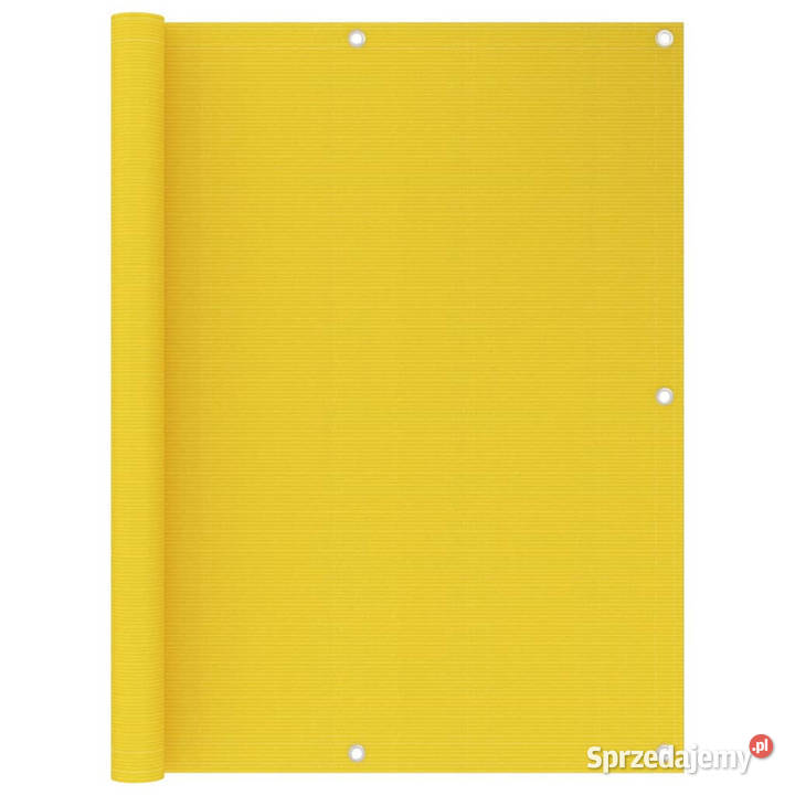 Parawan balkonowy żółty 120x300 HDPE WM311000 Warszawa