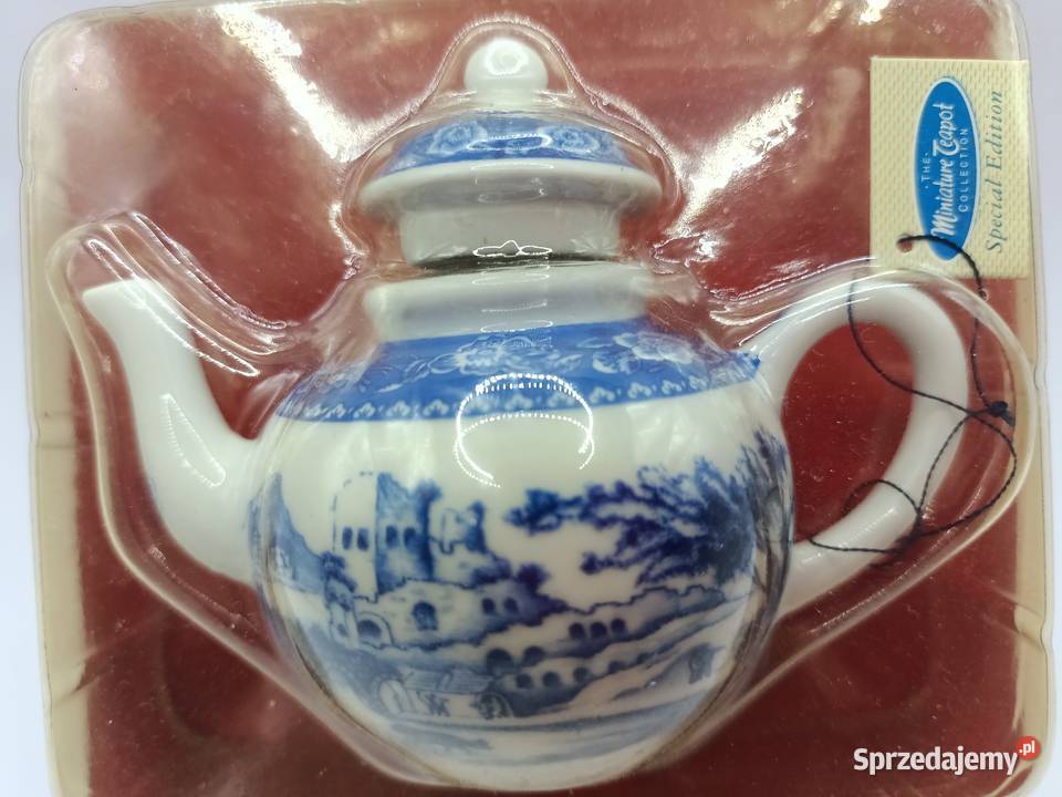 Imbryk kolekcja miniaturka Porcelana Art wzór lubelskie Zamość