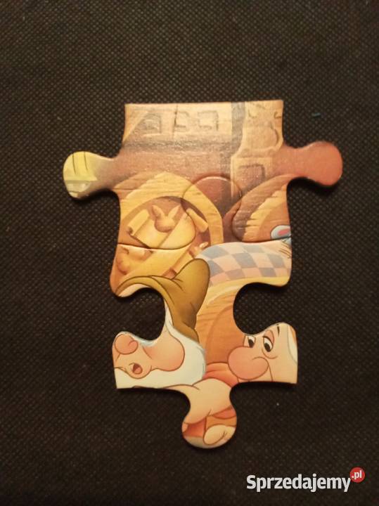 2 kawałki puzzli królewna Śnieżka Puzzle Warszawa sprzedam