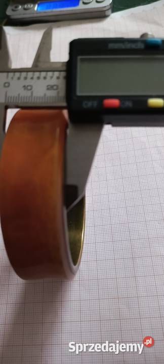 Bransoletka Bakelit Katalin Ebonit prl Bransoletki podlaskie Białystok