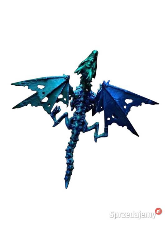 Figurka 3D zielony smok Kraków