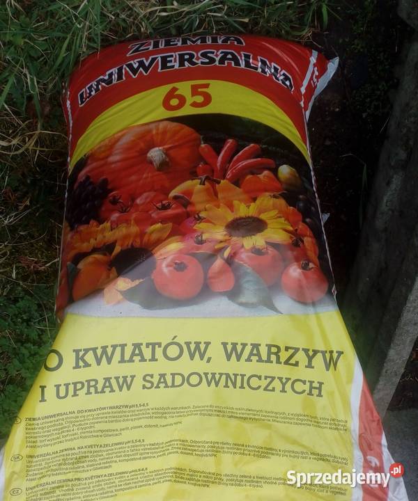Uniwersalna ziemia torfowa 65L Ziemia Koziegłowy