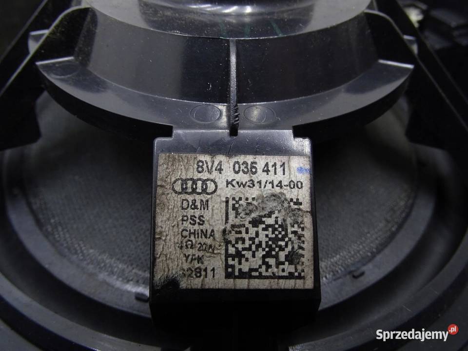 GŁOŚNIK DRZWI TYŁ TYLNY AUDI A3 8V 8V4035411 osobowe Drzwi