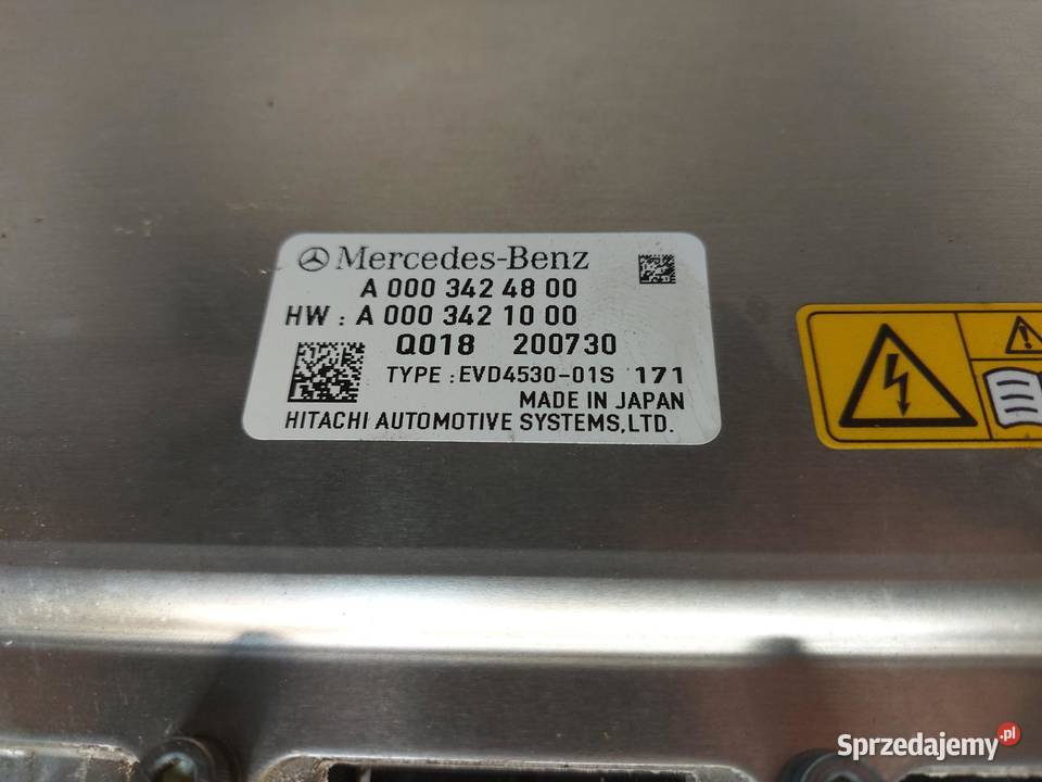 Mercedes EQV w447 Vklasa przetwornica inwenter Akcesoria samochodowe