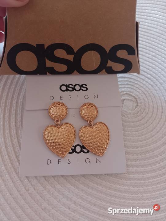 ASOS Ekskluzywne Kolczyki z Londynu serca NOWE Kraków