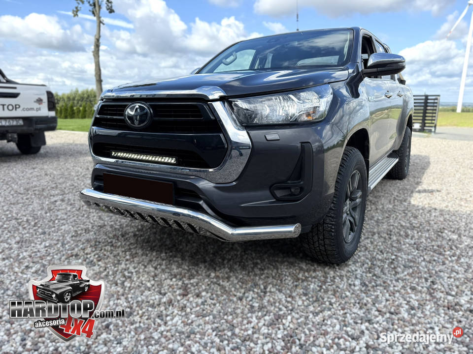 Orurowanie rozłożyste z blachą Toyota Hilux 2006 Pasłęk sprzedam