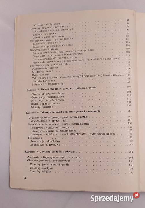 CHOROBY WEWNĘTRZNE I PIELĘGNOWANIE W CHOROBACH ISBN 8320009081 Hajnówka