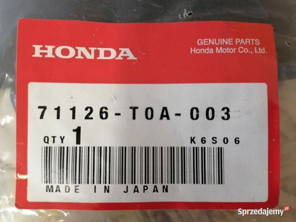 HONDA CRV CRV PODSTAWA EMBLEMATU 71126T0A003 sprzedam