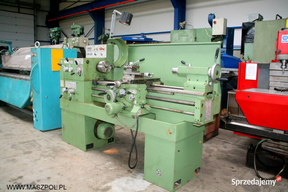 Tokarka TUM 35D1 x 1000 FAMOT PRZYSPIESZONE Biznes i Przemysł Głowno