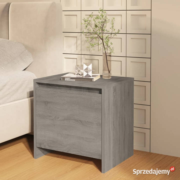 Szafka nocna szary dąb sonoma 45x34x445 WM813046 Szafki Warszawa