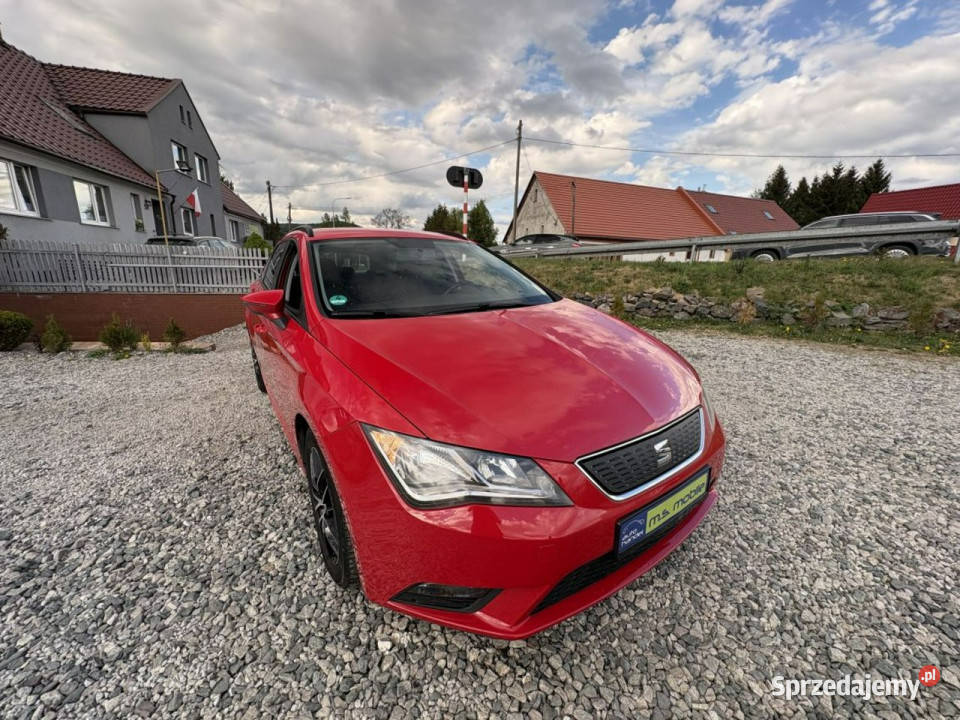 Seat Leon 16 TDI 110 III 2012 tempomat Samochody osobowe Kamienna Góra
