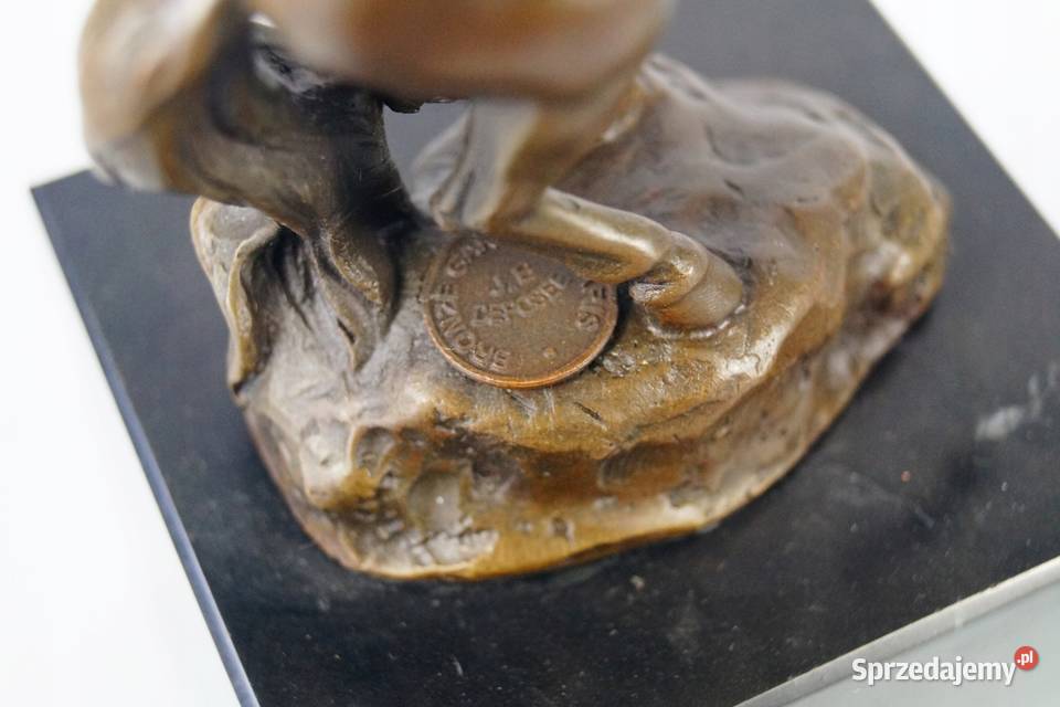 Figura z brązu rzeźba KOŃ konik dekoracja sprzedam