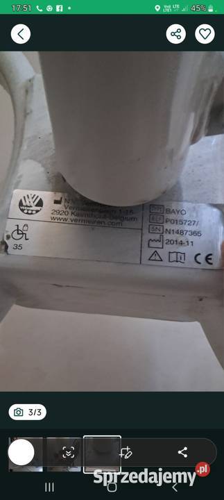 Krzesełko rehabilitacyjne Bayo wielkopolskie Kórnik