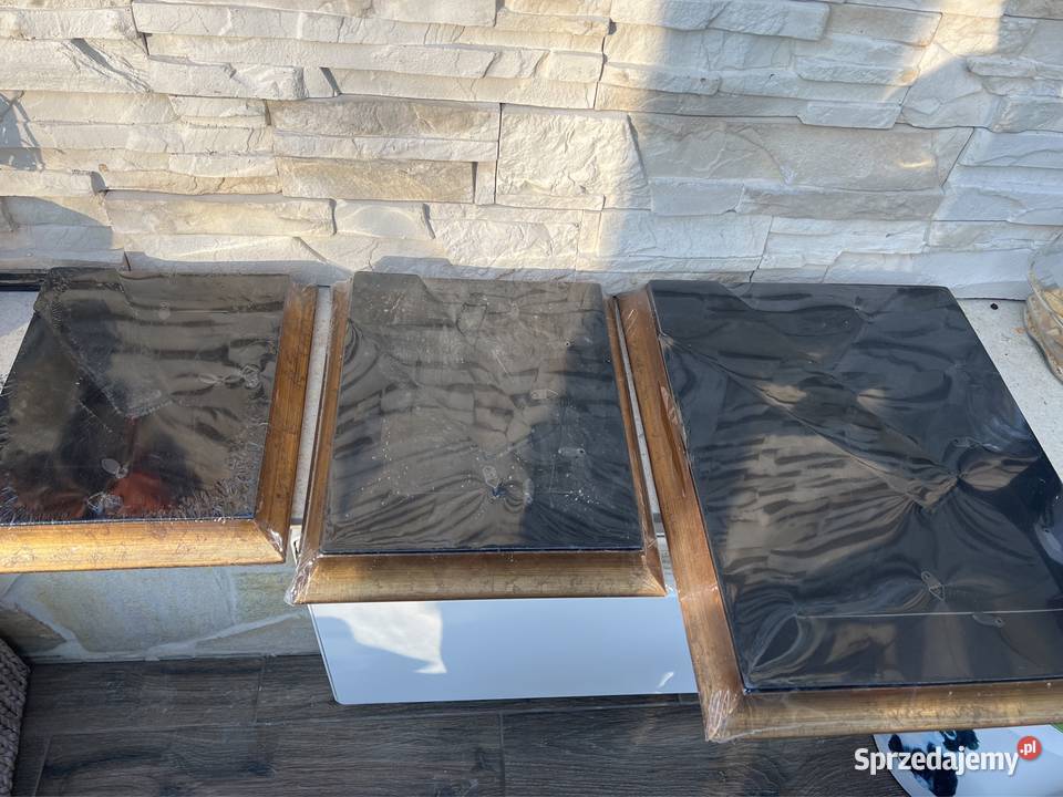 Ramka rama na zdjęcia drewniana ze szkłem stare inny kolor Bystrzyca Kłodzka