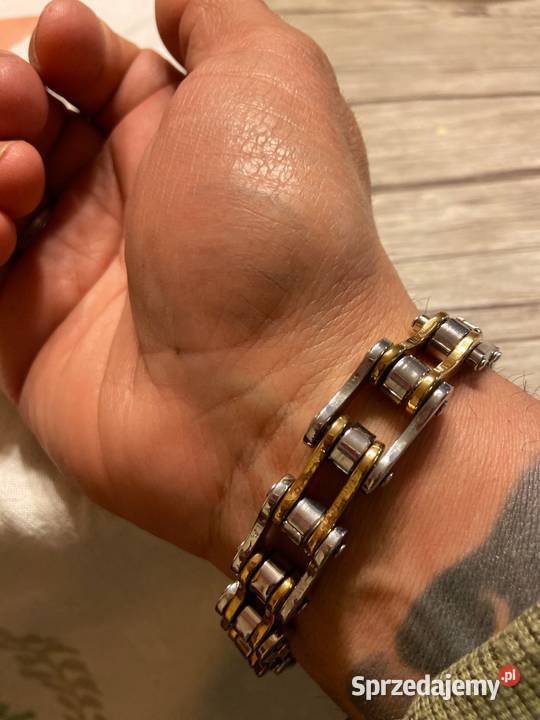Bransoletka z czystej stali nierdzewnej Biżuteria dla Panów