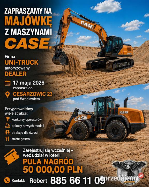 Koparko ładowarka CASE 5805V Koparko ładowarki Koparko ładowarki Cesarzowice