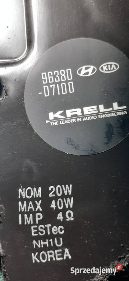 Subwoofer dwucewkowy Dr Kurt Mller KRELL 20W 40W sprzedam