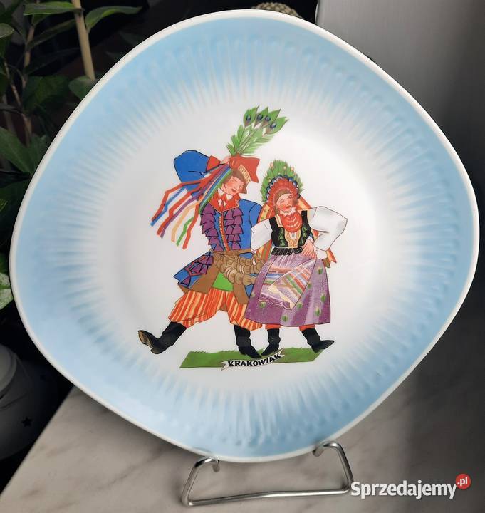 Talerz Patera z serii Tańce Polskie Krakowiak Gliwice