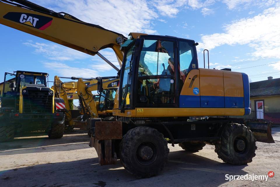 Koparka kołowa CAT M 318 F 2016 nie Jeziorko