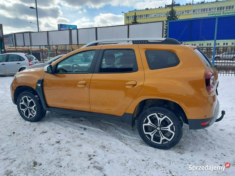 Dacia Duster 16 benz SALON pierwszy wł 100 pomarańczowy Warszawa sprzedam