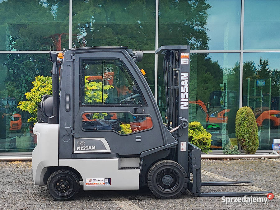 Wózek widłowy gazowy Nissan P1D1A18LQ 18 t LPG małopolskie Kęty sprzedam