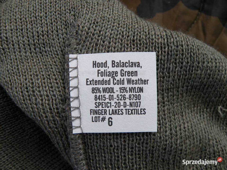 Kominiarka balaclava USAF Militaria Wrocław