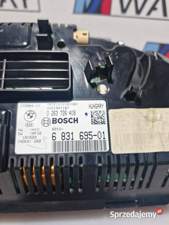 BMW F01 F06 F10 F11 F25 LICZNIK ZEGARY LED osobowe dolnośląskie